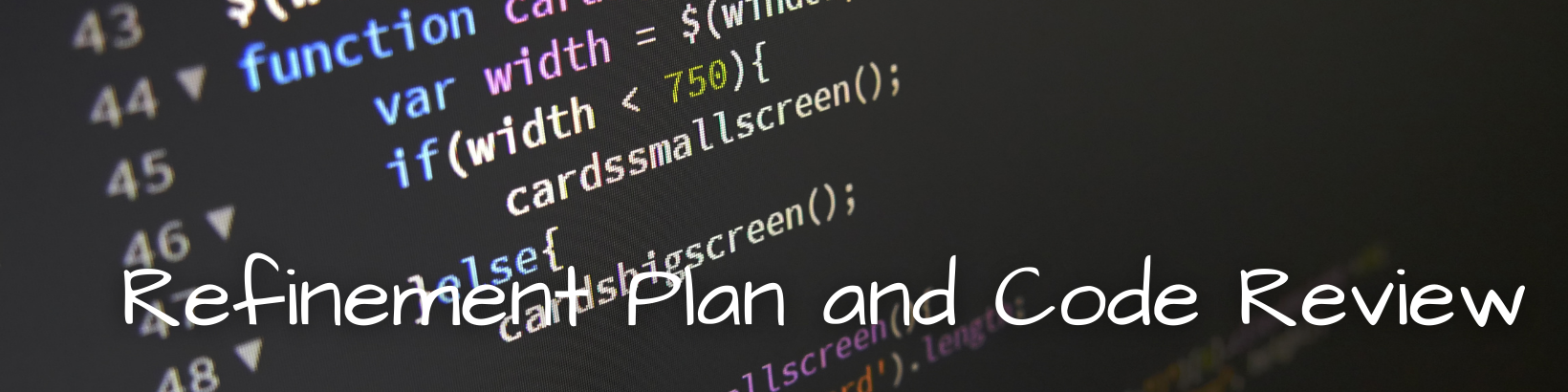 Refinement Plan and Code Review